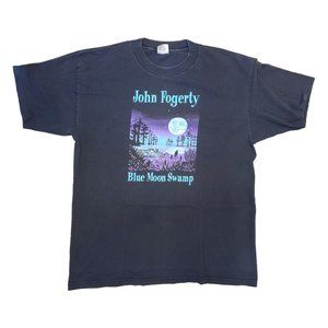 Vintage 1990s John Fogerty Blue Moon Swamp Shirt
